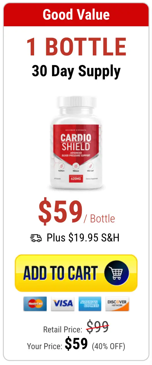 Cardio Shield Buy 1 Bottle