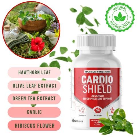 Key benefits of Cardio Shield natural dietary supplement for heart support